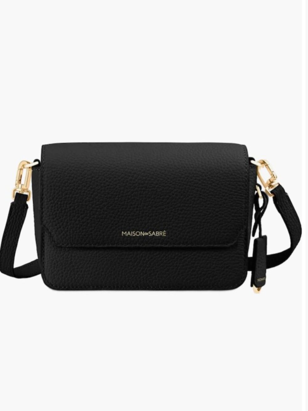 NEW WT -  MAISON de SABRÉ Mini Leather Flap Bag